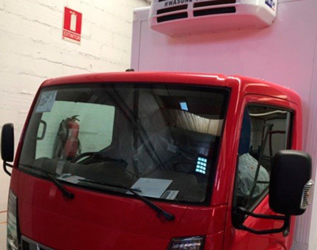 Camión para el transporte refrigerado